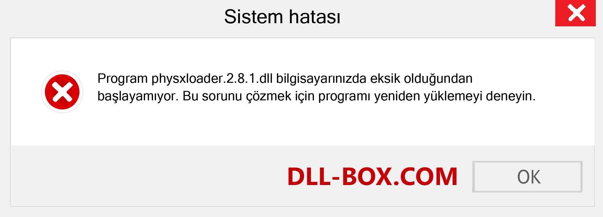 physxloader.2.8.1.dll dosyası eksik mi? Windows 7, 8, 10 için İndirin - Windows'ta physxloader.2.8.1 dll Eksik Hatasını Düzeltin, fotoğraflar, resimler